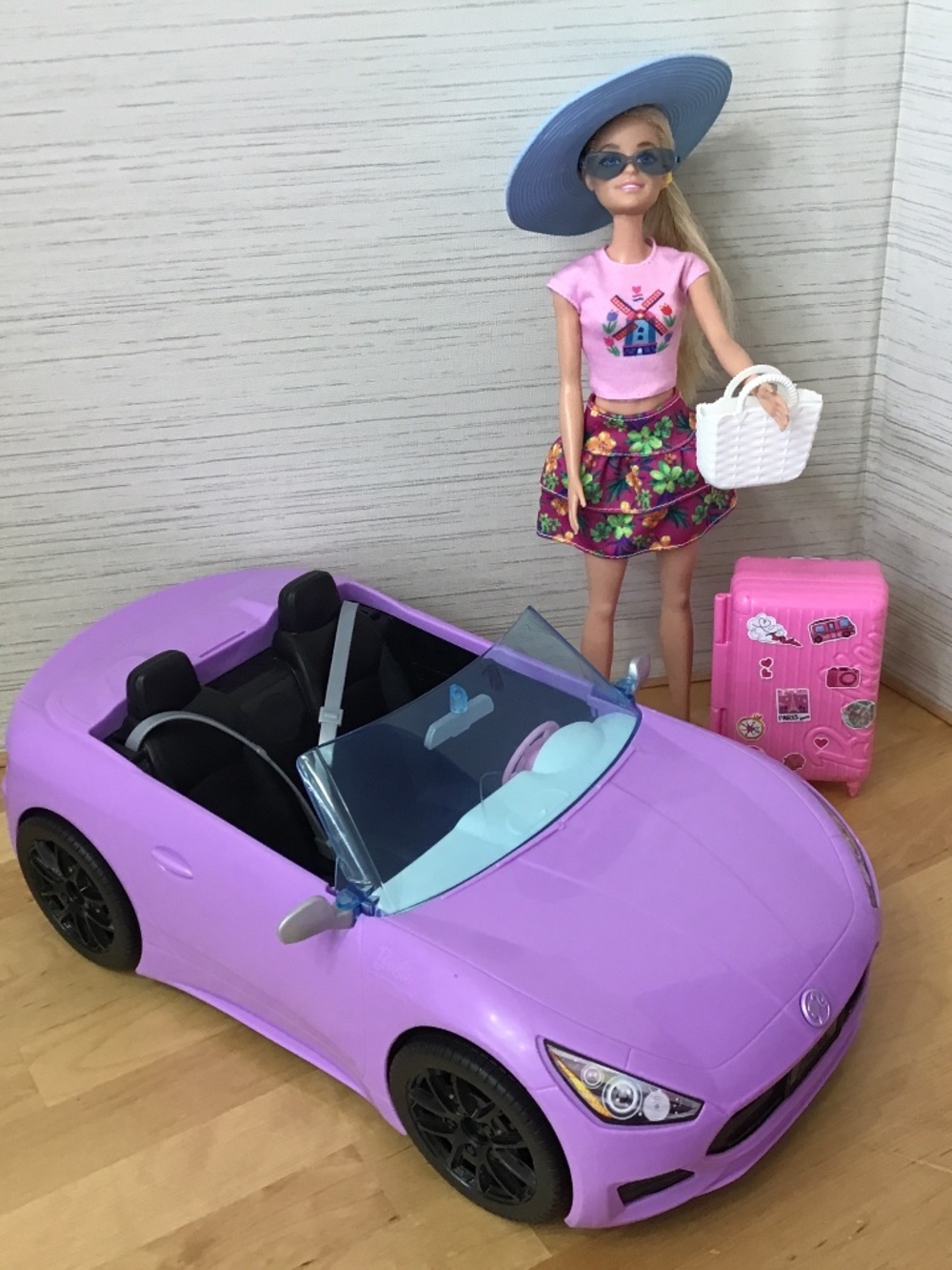 Barbie Doll and Car